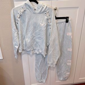 VS pink sweats set